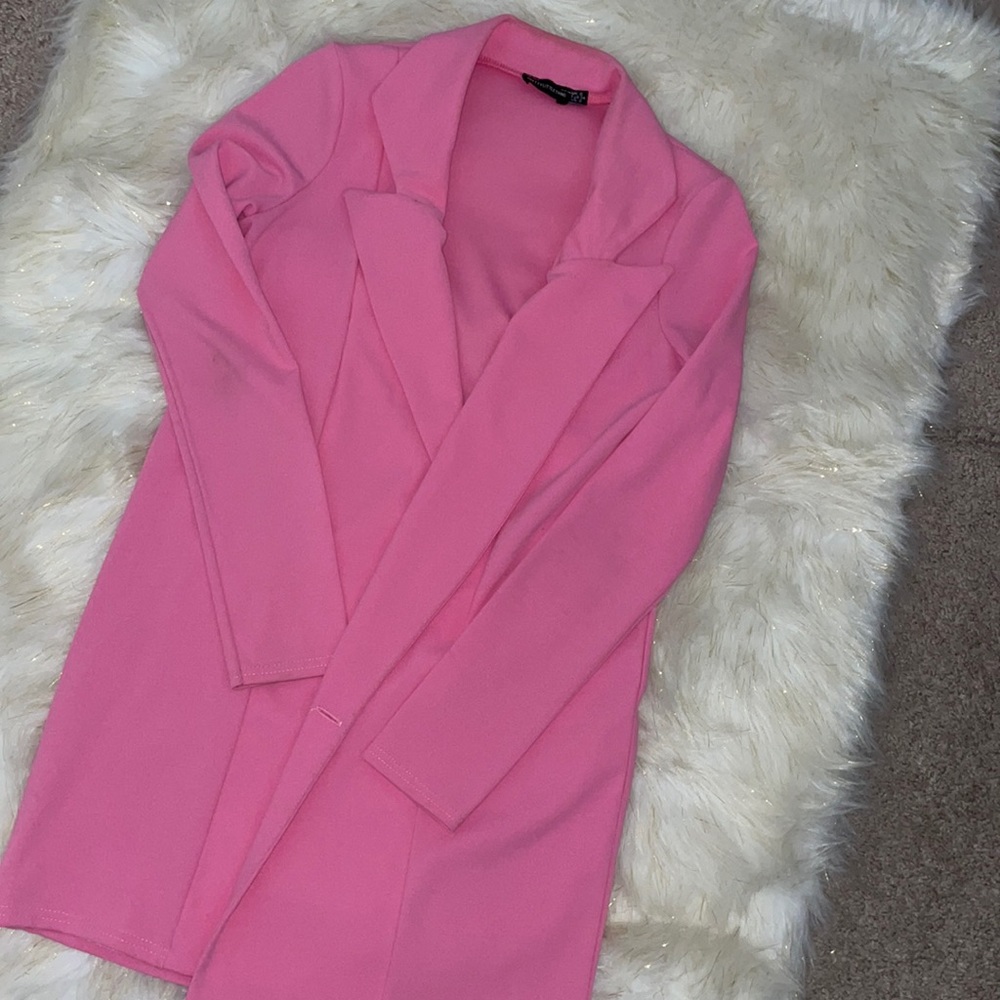 Worn. Pink . Pretty little thing blazer